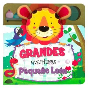 Libro Pequeño León - Orejas de Peluche