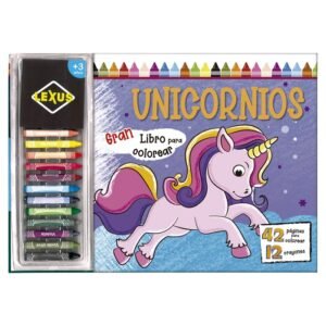 Libro Unicornios – Gran libro para colorear