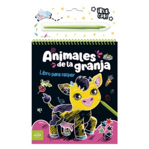 Animales de la Granja - Libros para Raspar