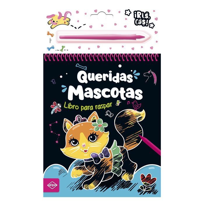 Queridas Mascotas - Libro para Raspar