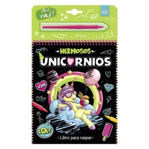 Hermosos Unicornios - Libro para Raspar