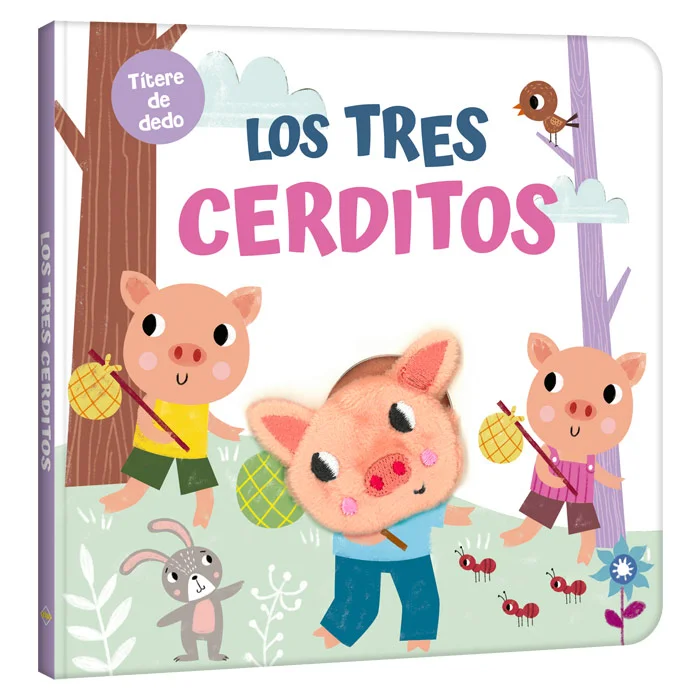Los Tres Cerditos – Títere de Dedo