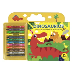 Dinosaurios – Libro para Colorear y Actividades