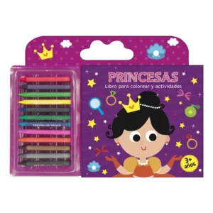 Princesas – Libro para Colorear y Actividades