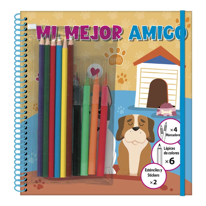 Mi mejor Amigo – Libro para dibujar y colorear