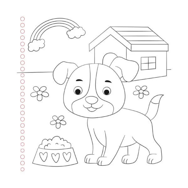 Mi mejor Amigo – Libro para dibujar y colorear - Imagen 4