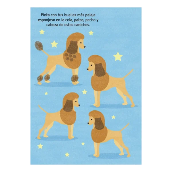 Gatos y Perros – Pinta con huellas - Imagen 2