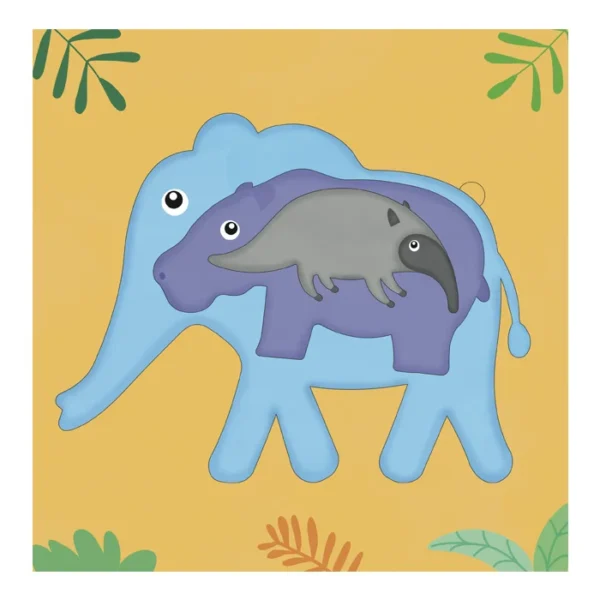 Animales Salvajes – Mi Arte con Stencils Pop Out - Imagen 3