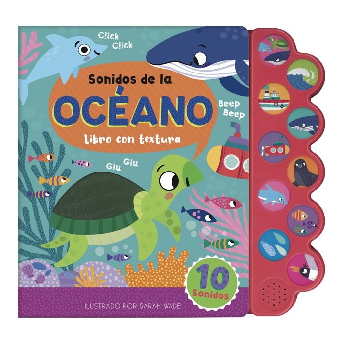 Sonidos del Océano– Libro con Texturas