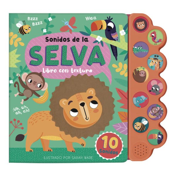Sonidos de la Selva - Libro con Texturas - Lexus Editores Colombia