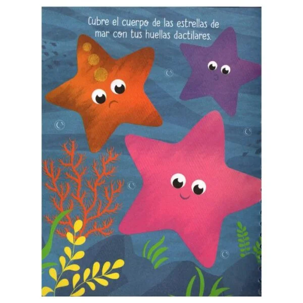 Pinta con Huellas Bajo el Océano - Imagen 2