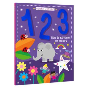 1 2 3 - Libro de Actividades con Stickers