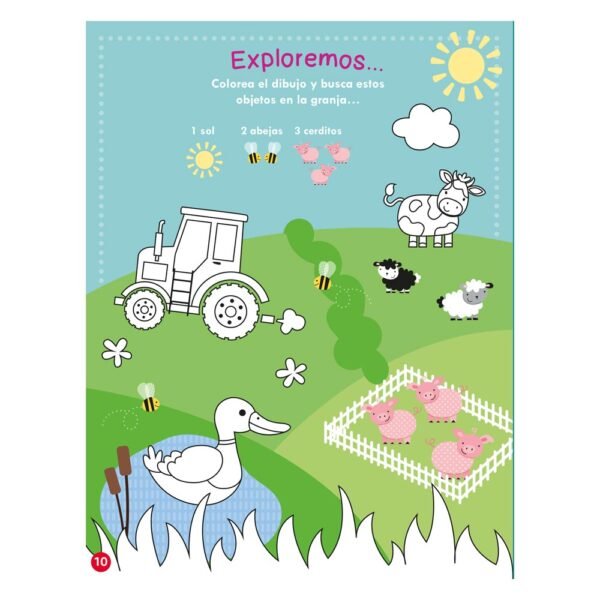 La Granja - Libro de Actividades con Stickers - Lexus Editores Colombia