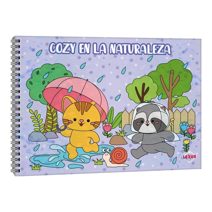Cozy en la Naturaleza - Libro para Colorear
