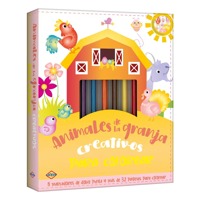 Animales de la Granja - Creativos para Colorear