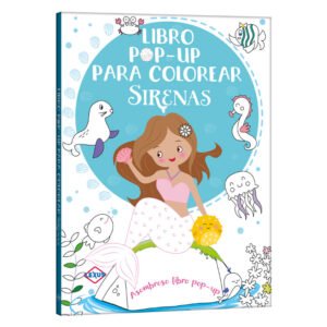 Sirenas - Libros para Colorear Pop Up