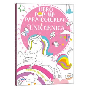 Unicornios - Libros para Colorear Pop Up